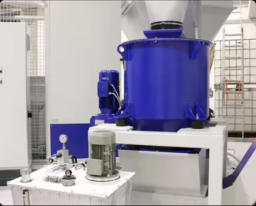Centrifuger med lyftbotten